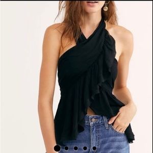 Free people Chrissy cross halter
